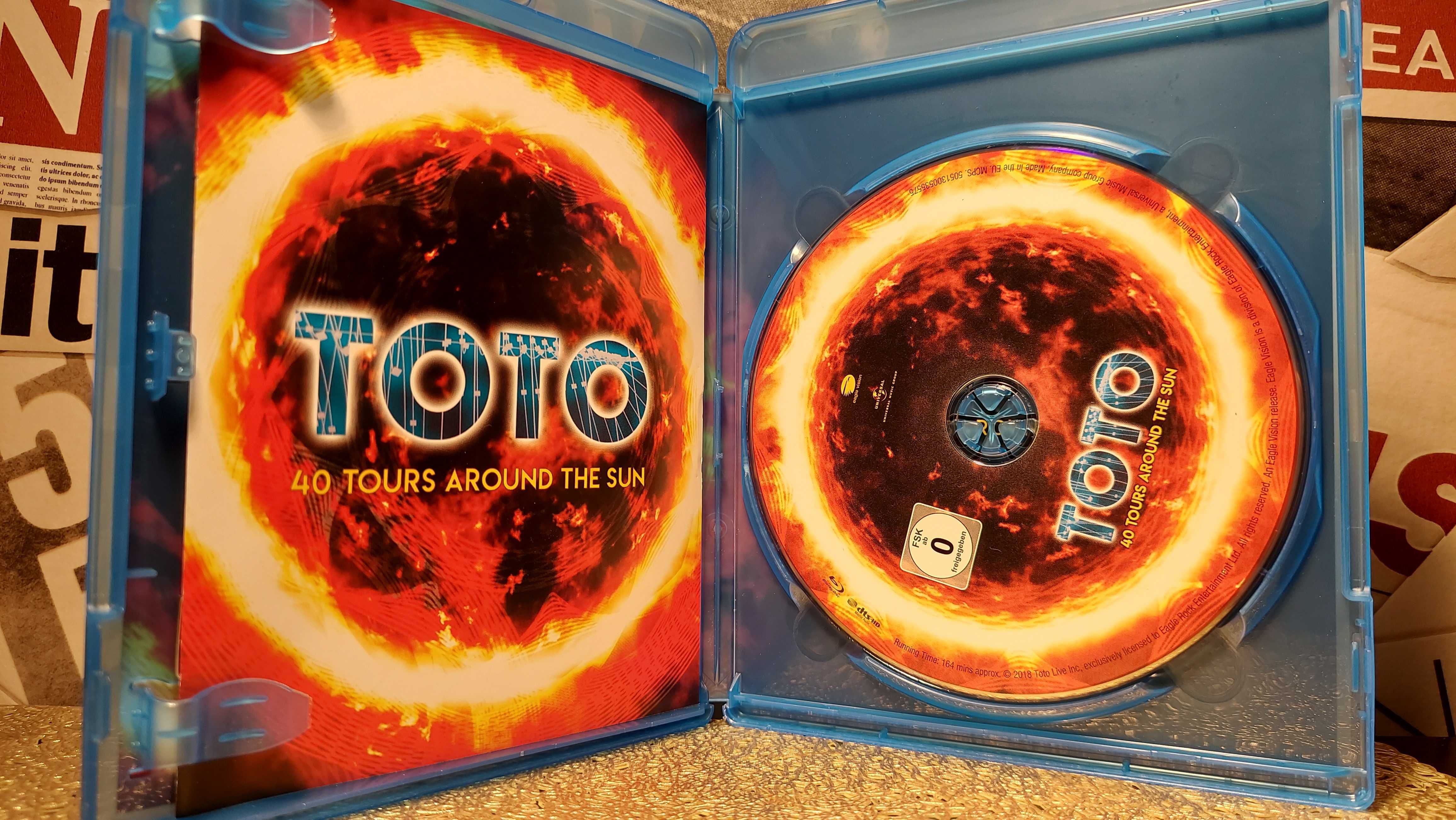 Toto - 40 Tours Around The Sun Live Koncert na płycie Blu-ray