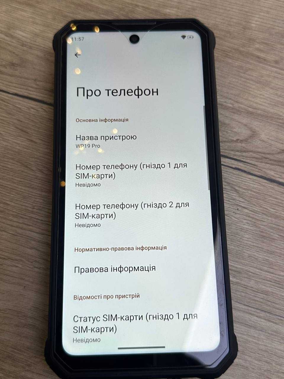 Телефон Oukitel WP19 Pro 8/256