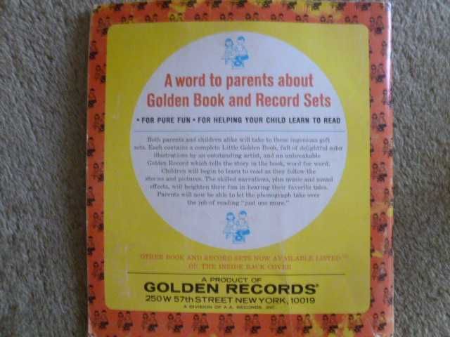 Little Golden Book and Golden Record-Country Mouse and the City Mouse