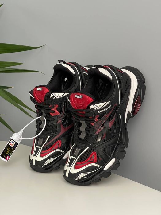 Кросівки 36-45 Balenciaga Track 2 Sneaker Black Red
