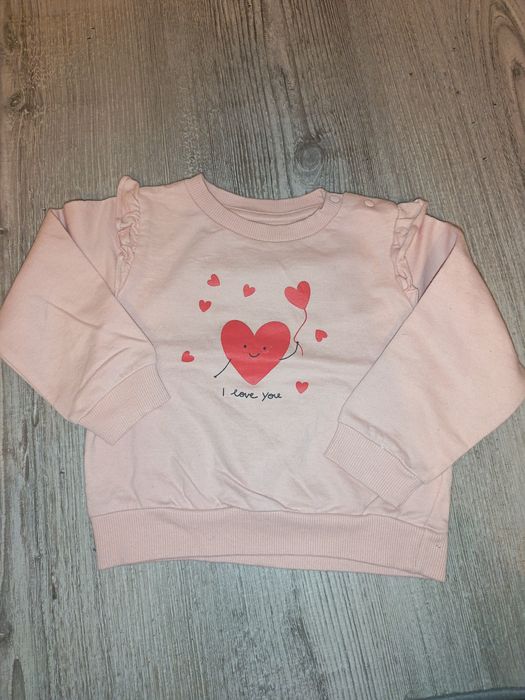 Bluza z falbankami dla dziewczynki