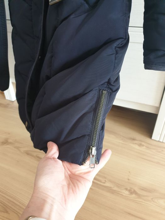 Płaszcz puchowy 100% puch i pióra