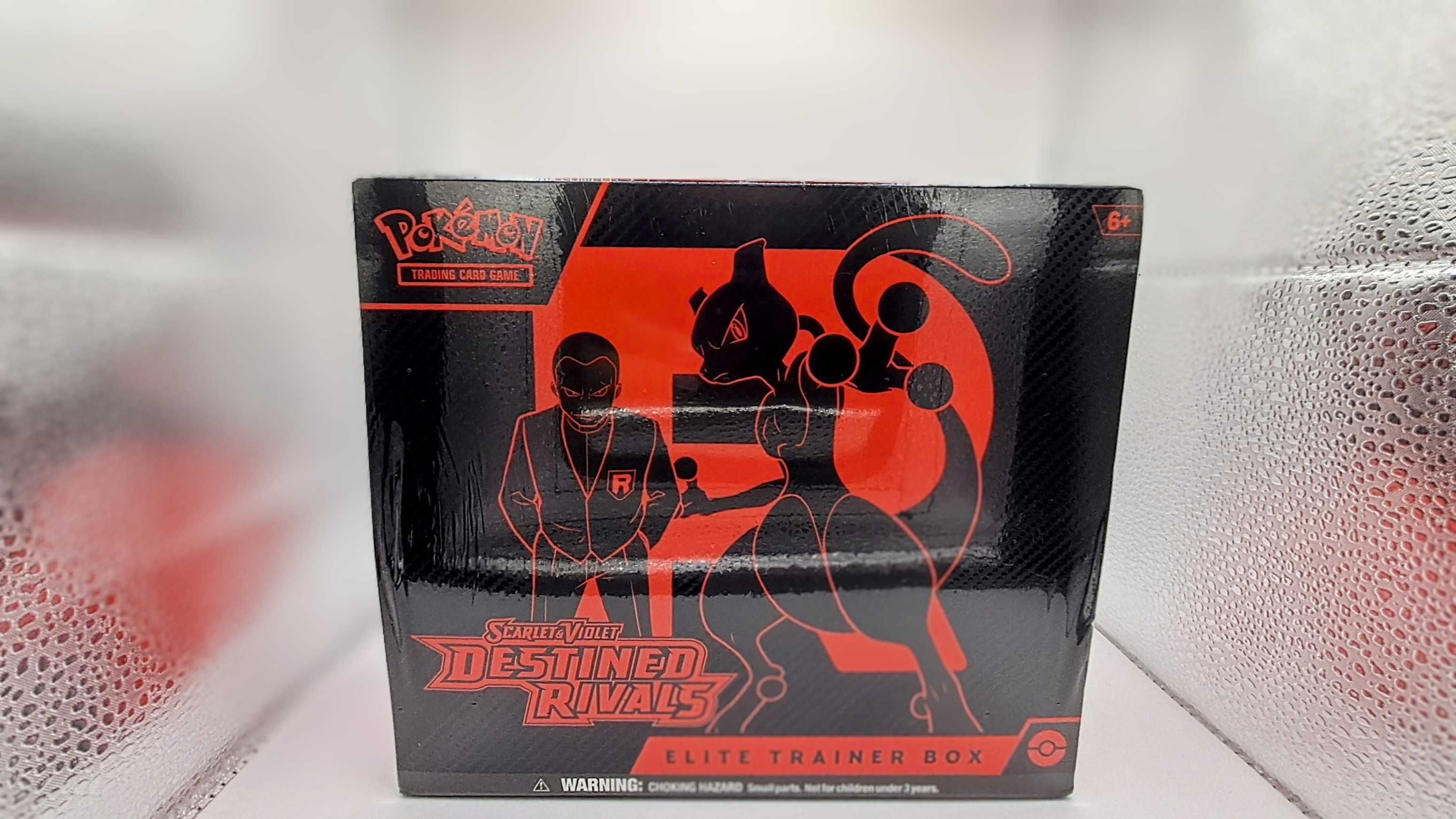 Pokemon Scarlet and Violet Destined Rivals Elite Trainer Box Cards