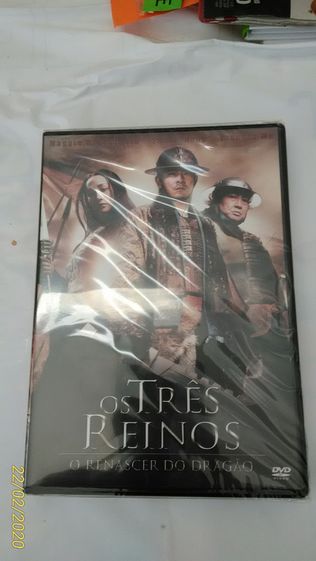 DVD Os Três Reinos - Filme NOVO PLASTIFICADO Leg PT Maggie Q Andy Lau
