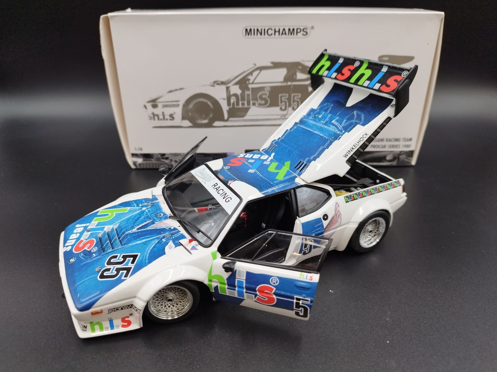 1:18 Minichamps BMW - M1 Procar (E26)  Team Cassini N 55 Procar Series