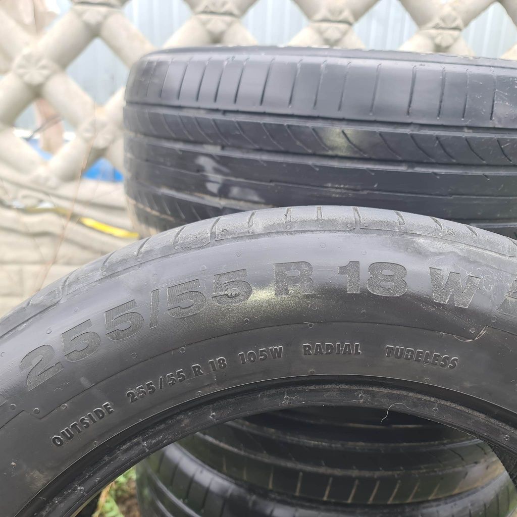 Sprzedam opony Continental Conti Sport Contact 255/55/R18