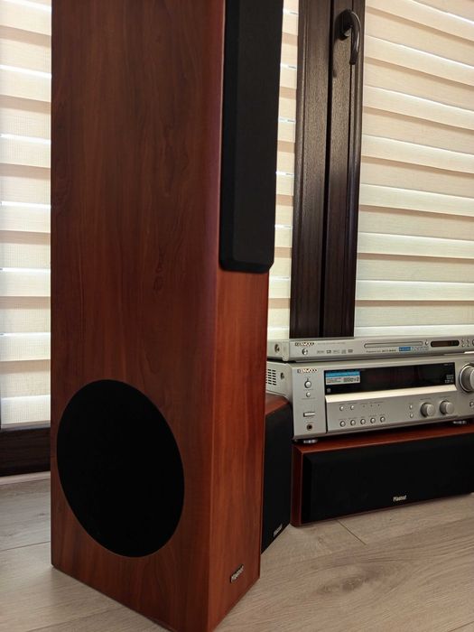 Kino Domowe Kenwood Z Kolumnami Magnat Oraz Okablowaniem
