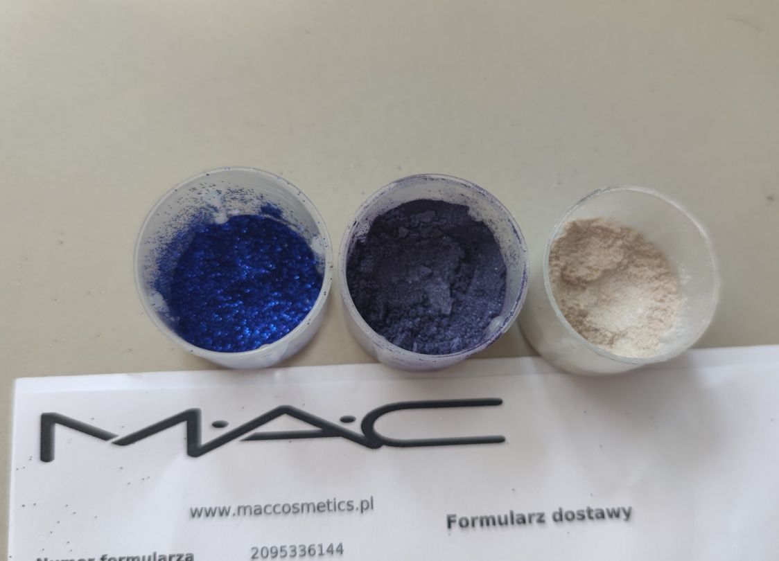 Zestaw 3 pigmentów MAC fiolety
