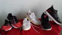 Кросівки підліткові-нові-Reebok Crossfit-38,5;adidas-40;Nike Jordan42