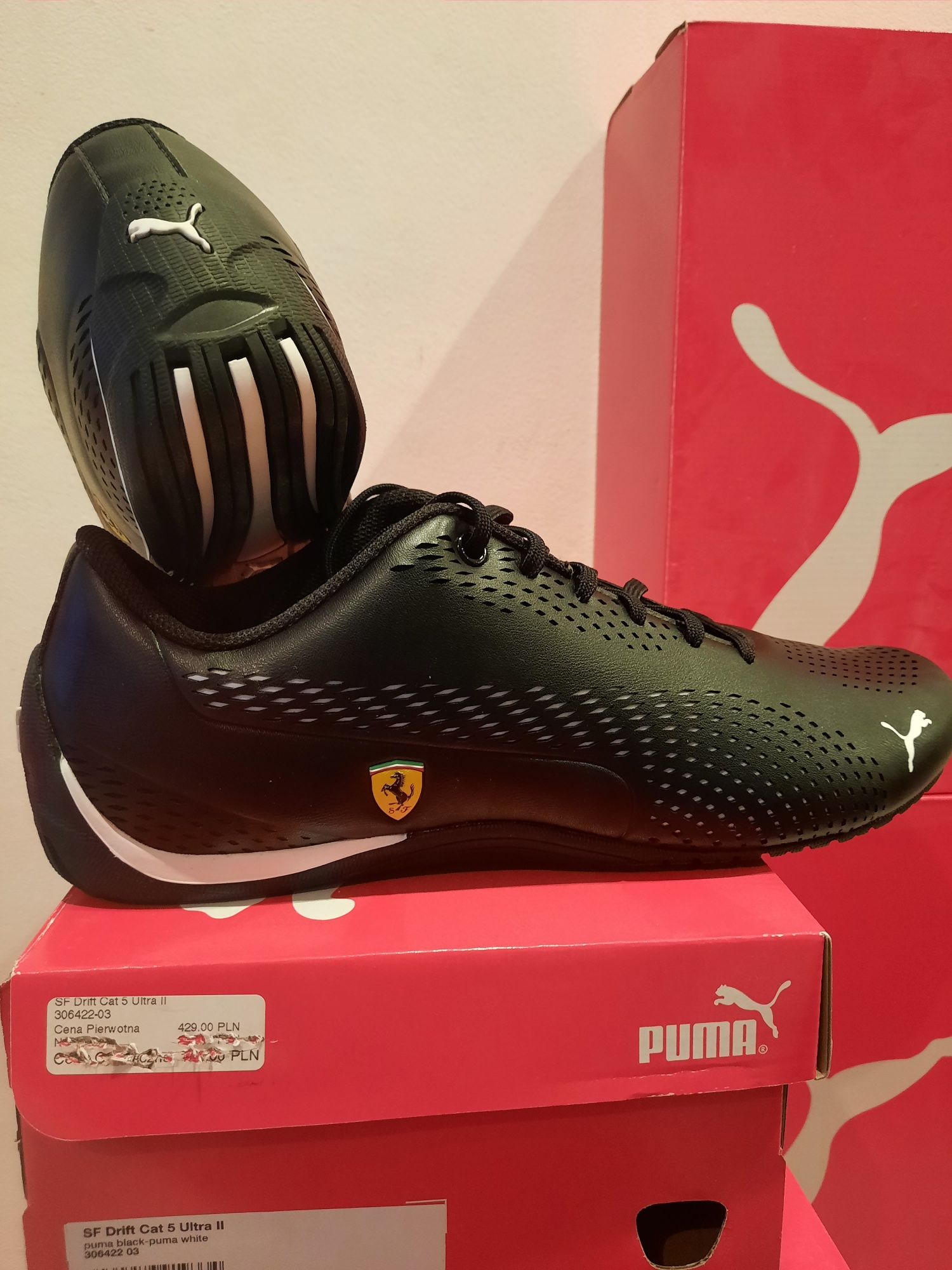 Puma Scuderia Ferrari Drift Cat 5 Ultra II r.41-45 Super model Unikat