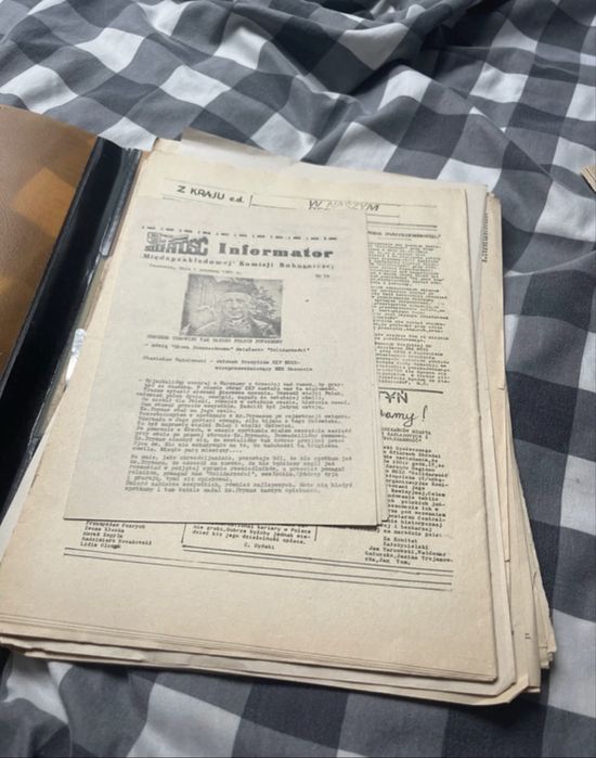 Dokumenty solidarność, komunikaty, tygodniki