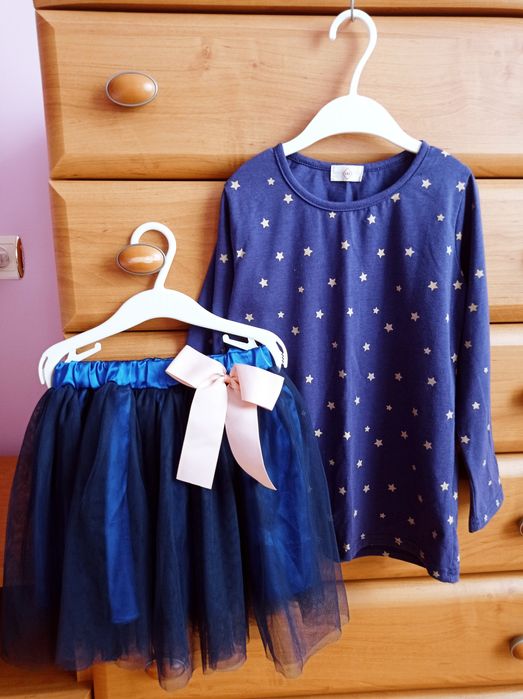 Комплект. Фатінова спідничка для дівчинки 7-8р (122-128см) Реглан