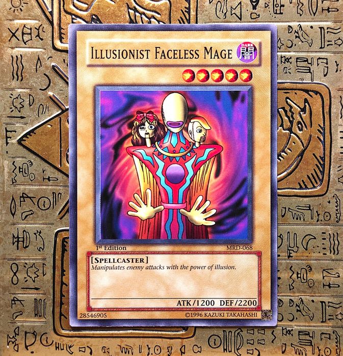 Illusionist Faceless Mage - MRD-068 - 1st Edition Yugioh