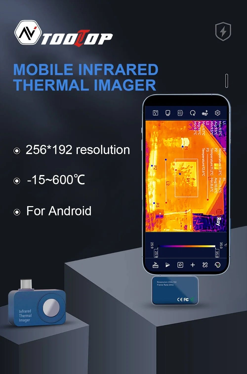 Kamera termowizyjna Tooltop T7 USB-C