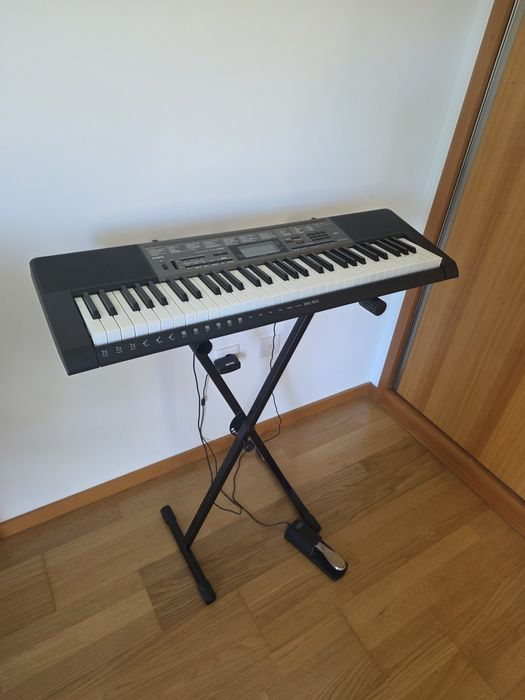 Piano Teclado Casio LK 265 61 Teclas Sensíveis Toque