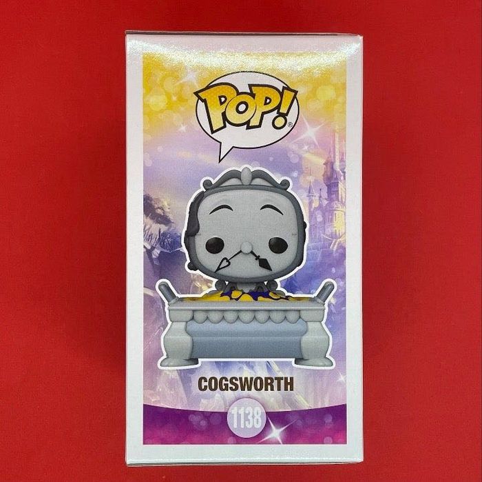 Funko POP Beauty And The Beast Cogsworth красавица и чудовище