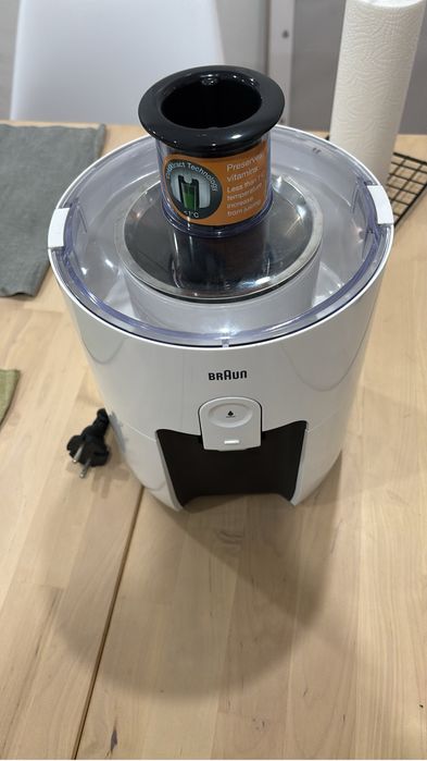 Centrifugadora BRAUN PureEase SJ3100WH Branco (500 W)