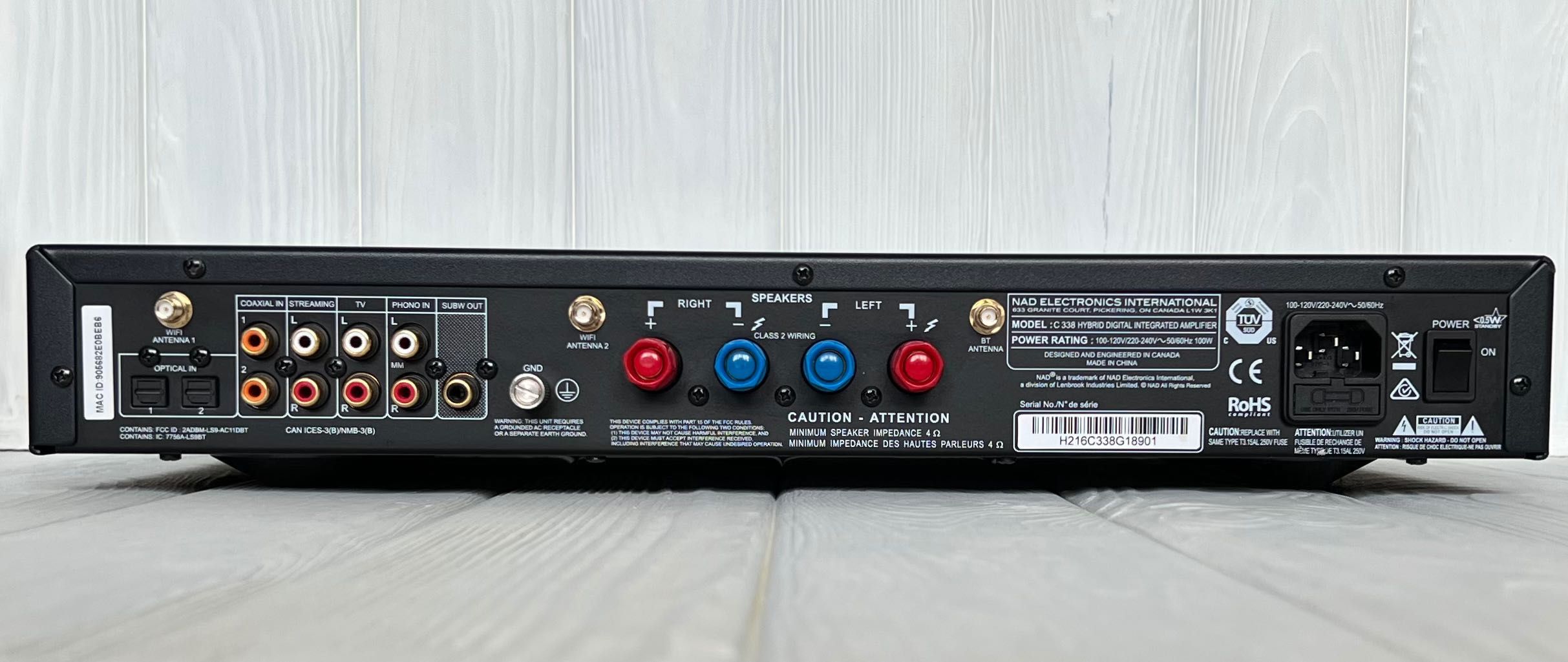 Підсилювач NAD C338