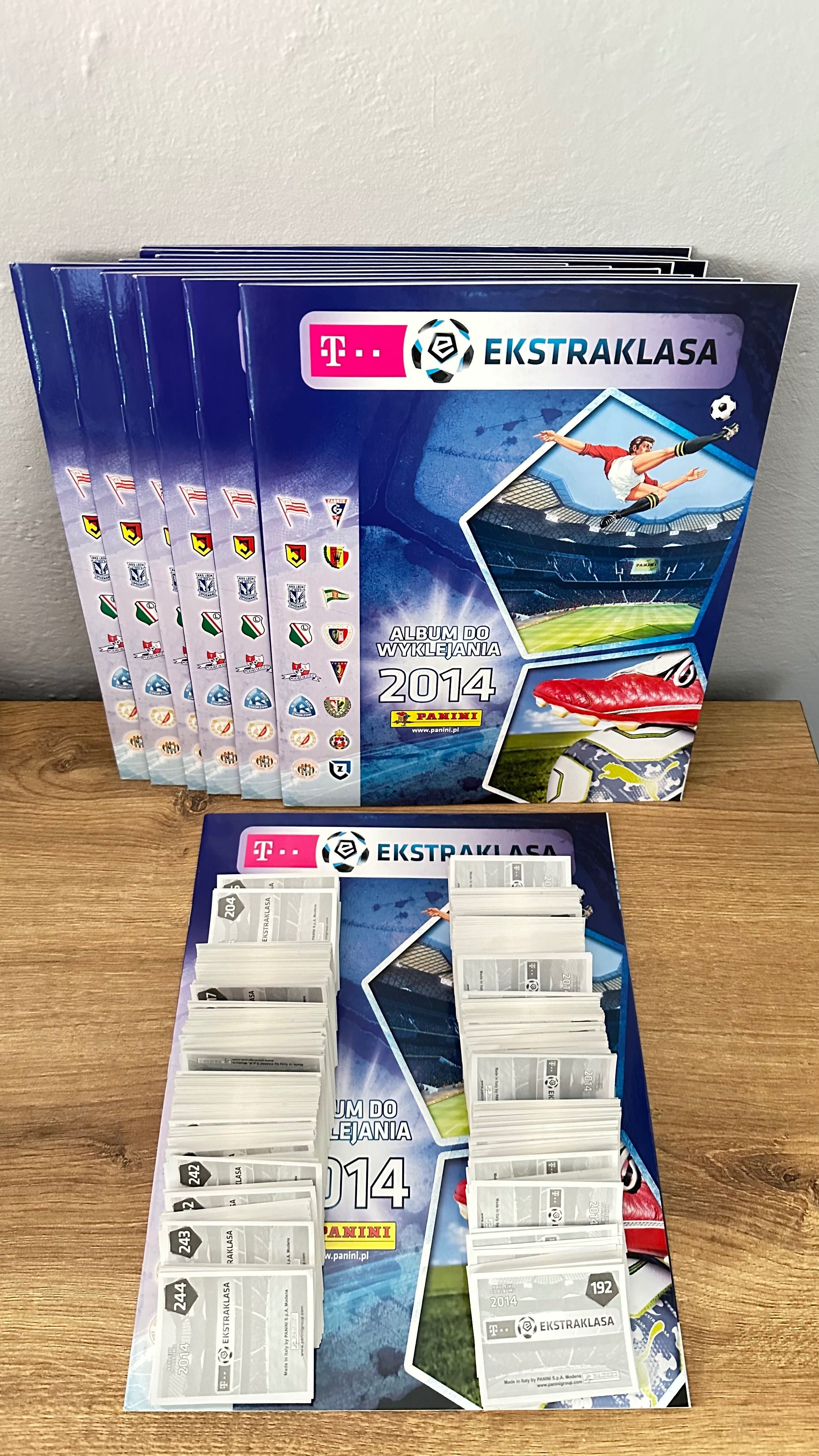 Ekstraklasa 2014 naklejki do wyklejania powtórki PANINI