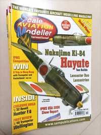 12 revistas Scale Aviation Modeller International (aeromodelismo)