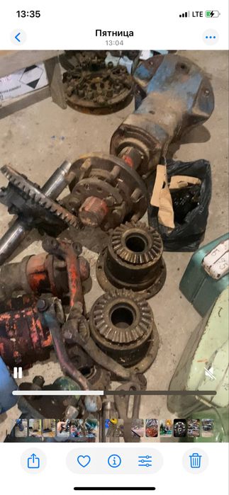 Зарчастини до юмз мтз газ 53