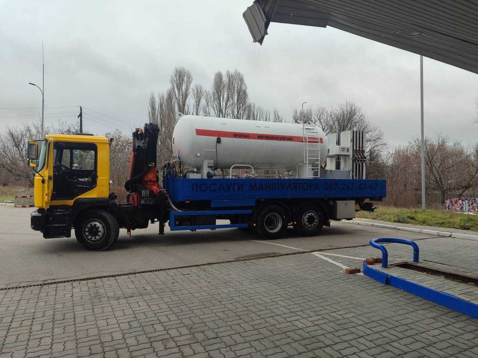 Услуги крана-манипулятора по Запорожью и Украине