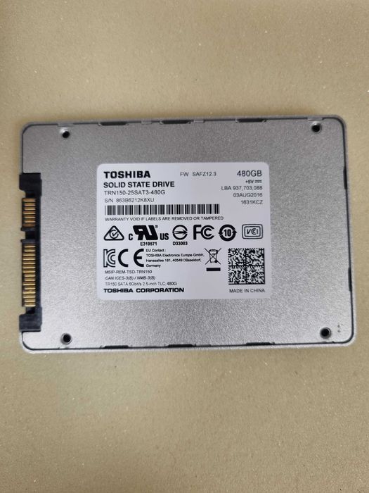 Disco Kioxia SSD 2,5' 480GB Sata