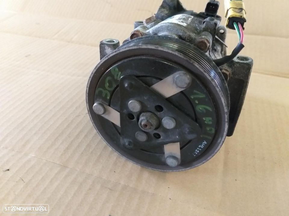 Compressor ar condicionado peugeot 308 1.6 hdi ano