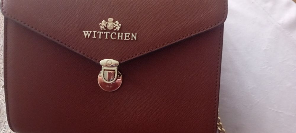 Torebka Wittchen na złotym łancuszku