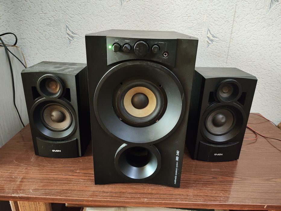 Акустическая  система  SVEN- MS- 340. .SPS -615.