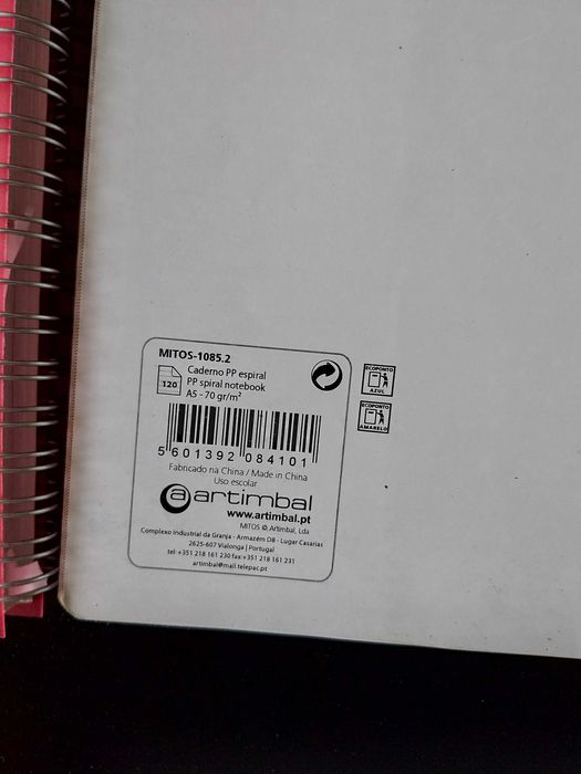 Cadernos diários linhas - material escolar