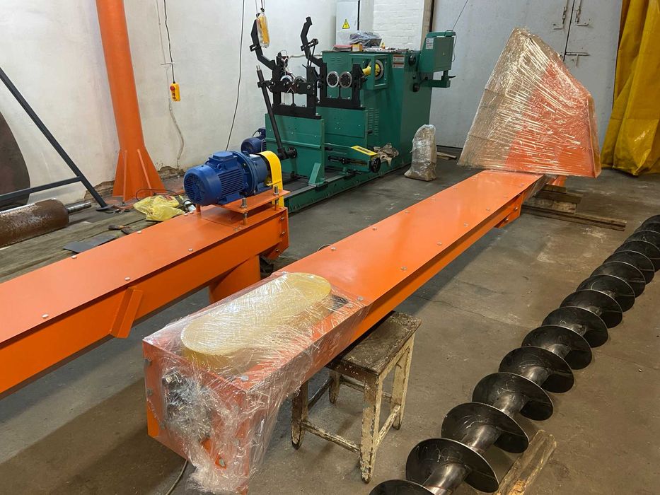 Зернопогрузчик в трубе