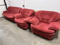 Zestaw rozkładana sofa + 2 fotele