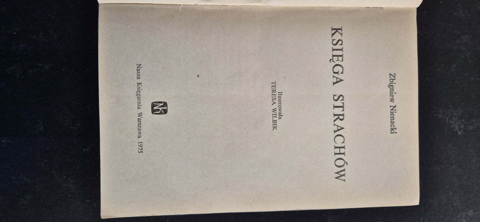 Zbigniew Nienacki Księga Strachów 1975 r