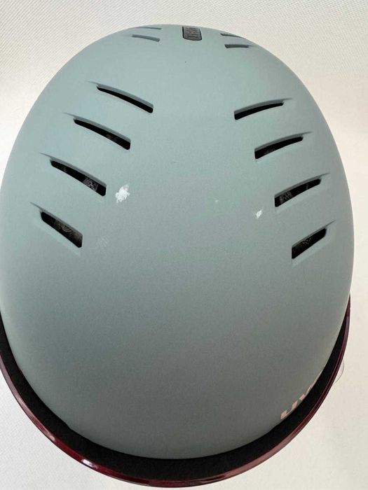 Kask Uvex Visior jr, 51 - 55 cm szaro-różowy - okazja!