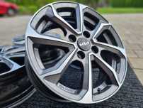 KIA 15 " nowe felgi alu 4x100 Picanto Rio alufelgi Gunmetal polished