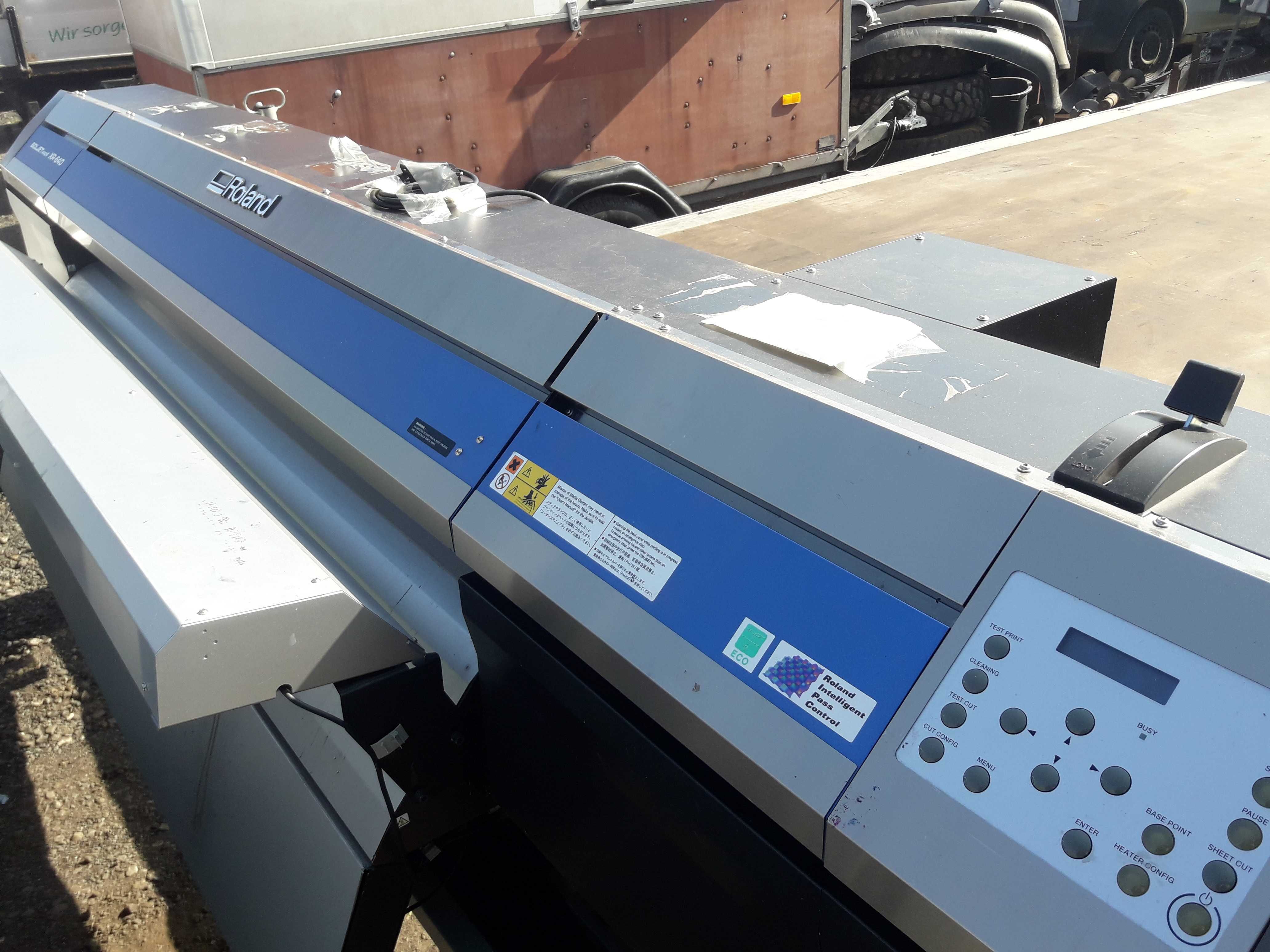 Roland lec-540 i Roland xr-640 drukarka z ploterem i drukarka 2 sztuki