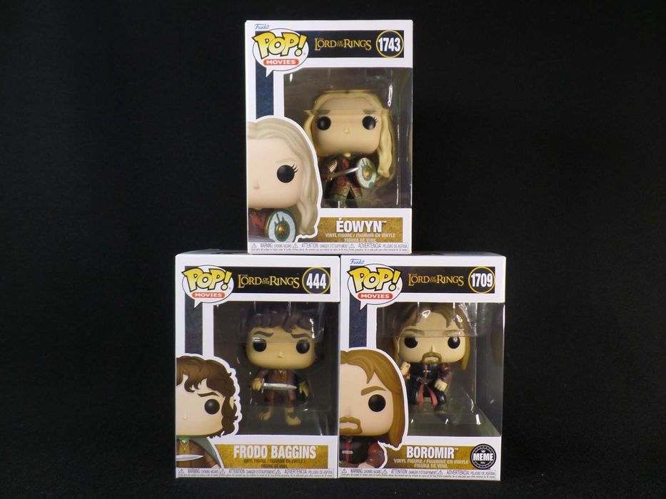 Фігурки "Володар перснів": Фродо, Еовін, Боромір (Funko Pop LOTR)