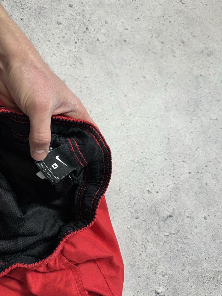 Нейлоновые Шорты Nike Big Swoosh Оригинал Идеал S-M Drill