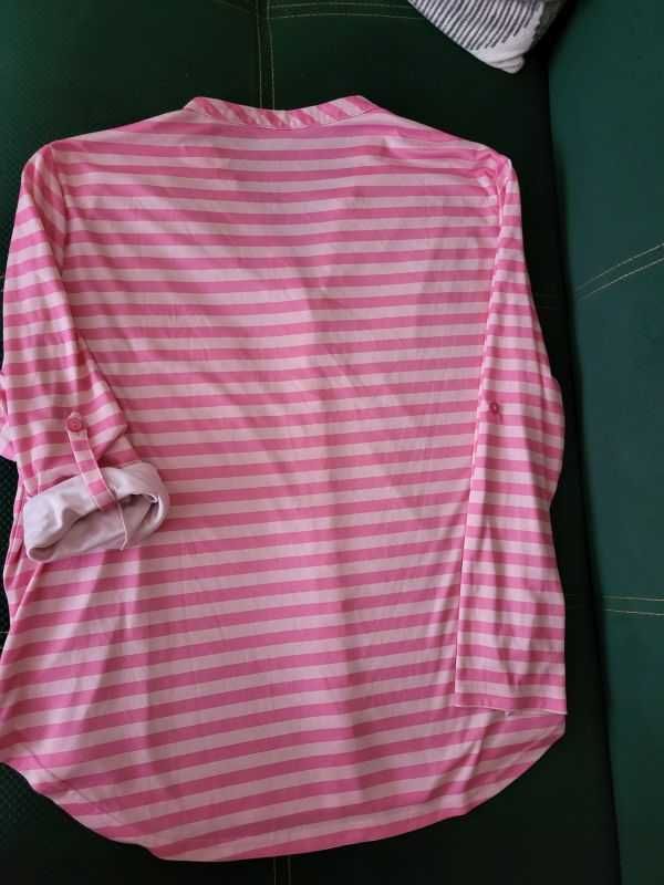 Bluzeczka w różowe paseczki, rozmiar - XL/XXL