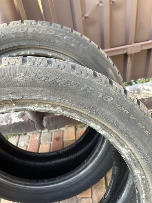 Pirelli Sottozero зимняя резина