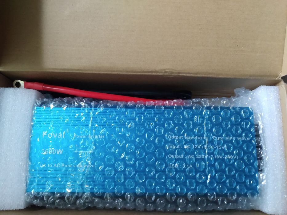 Інвертор 2600W 12v Foval чистый синус Киев