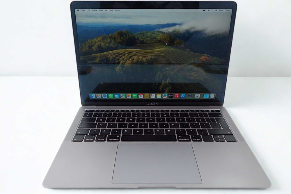 Laptop używany Macbook Air 2018 13,3" Retina IPS i5 8GB 120 NVME GW FV
