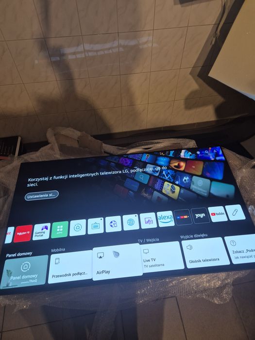 Telewizor SMART 4K 55 cali   LG OLED55A19LA idealny stan prezent na św