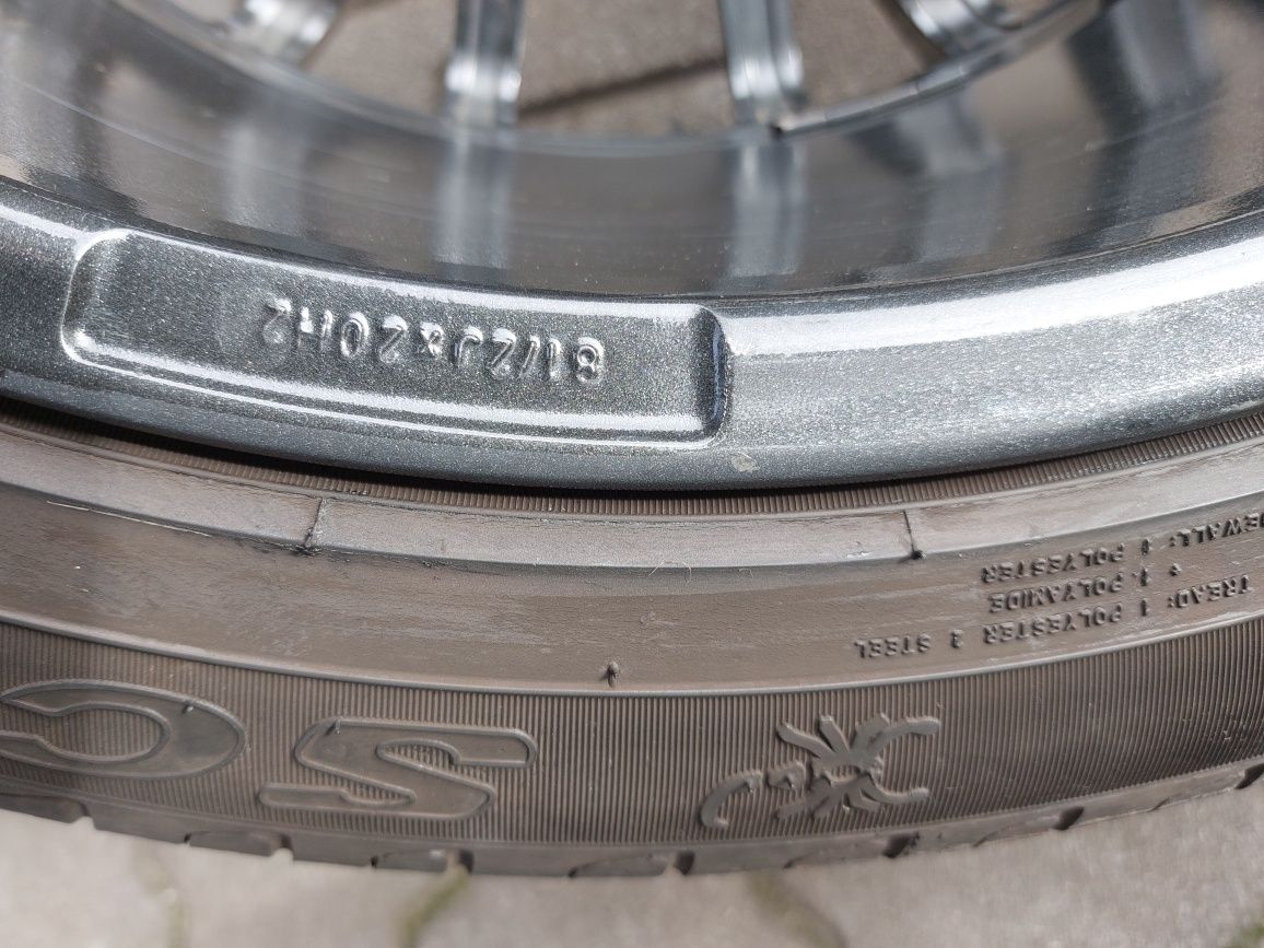 Felgi 20" felga 5x120 kola bmw x3,x5 range rover  tpms