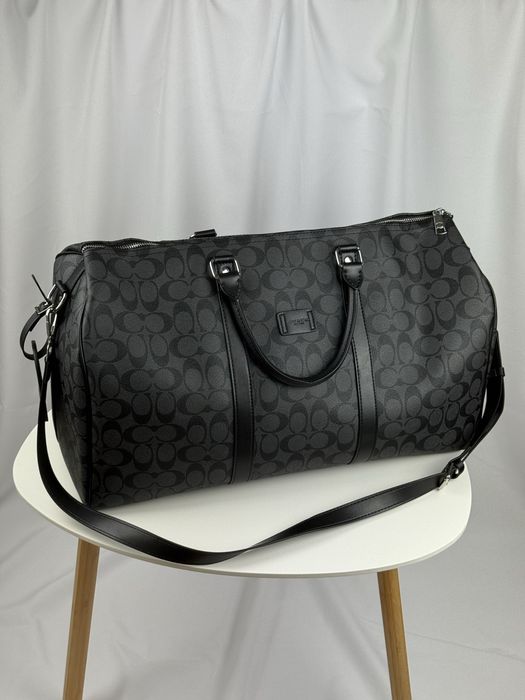Дорожня сумка coach шкіряна