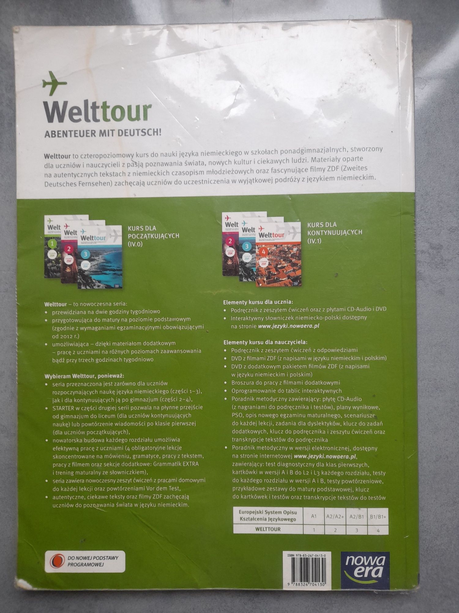 Welttour 1 język niemiecki nowa Era 2012