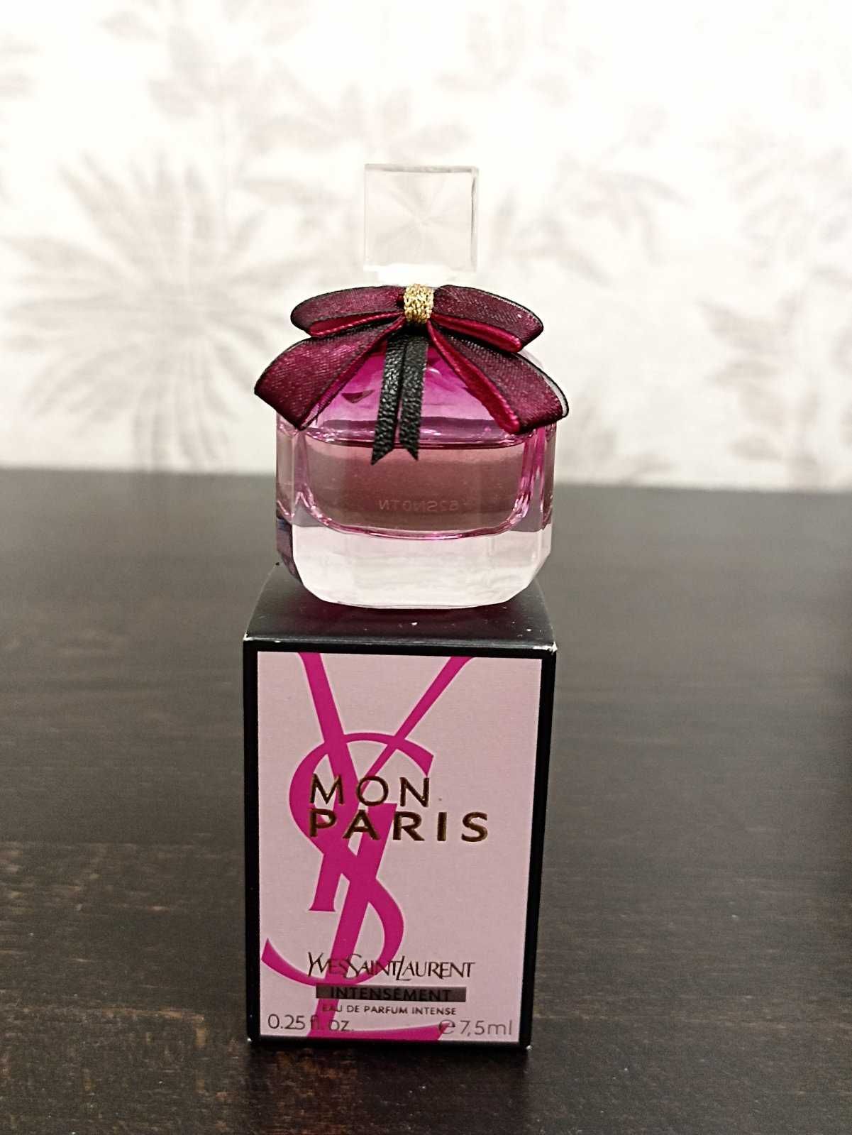 MON PARIS Intensement YSL осталось 5 ml, флакон 7.5ml. Оригинал.