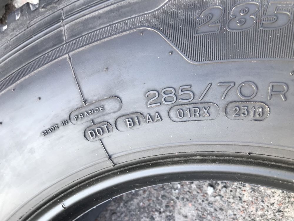 Вантажні(ведучі) шини 285/70 R19.5 “MICHELIN” X Multi - 4шт.