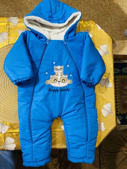 Дитячий комбінезон  утеплений єврозима